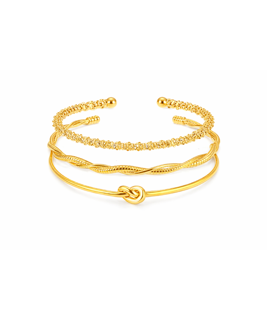 The Trio Bangle Set