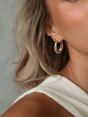 Drop Oval Hoops