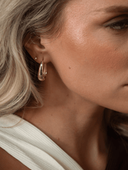 Drop Oval Hoops